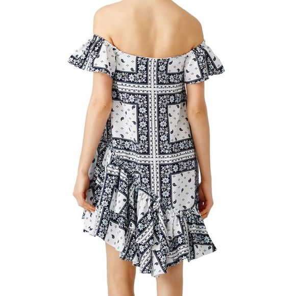 Cinq à Sept Minella Off Shoulder Ruffle Dress - Picture 2 of 8